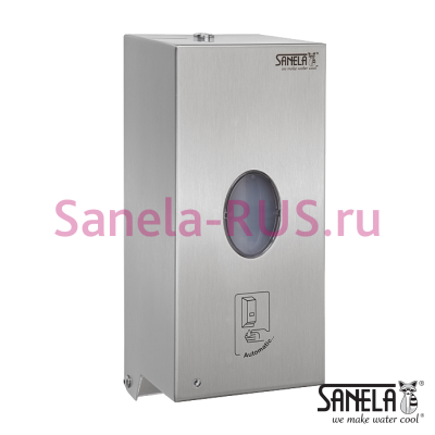 Автоматический дозатор жидкого/гелевого мыла и дезинфекции SLZN 71E арт: 85717 Sanela Чехия (фото, схема)