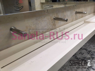 Настенный бесконтактный кран SLU 43B арт: 03435 Sanela Чехия (фото, схема) Настенный бесконтактный кран SLU 43B арт: 03435 Sanela Чехия (фото, схема)