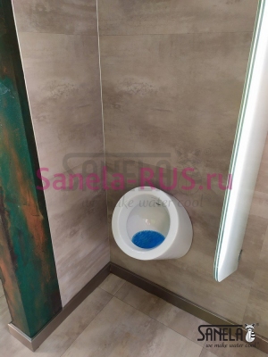 Автоматический писсуар WCA SLP 82RS арт: 01820 Sanela Чехия (фото, схема)