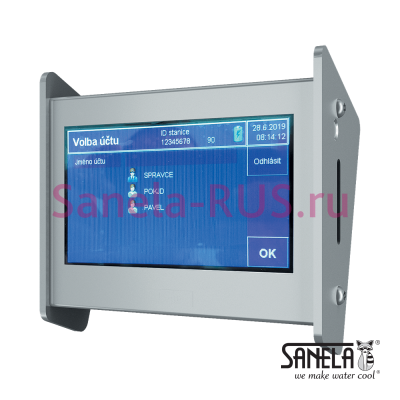 Станция программирования для RFID жетонов SLZA 30 арт: 89300 Sanela Чехия (фото, схема)