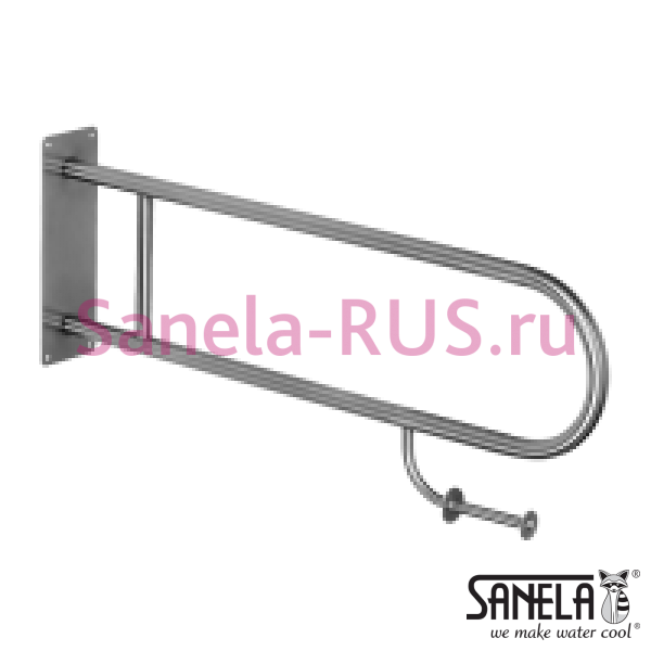 Нержавеющий прочный поручень с держателем туалетной бумаги SLZM 03DXP Нержавеющий прочный поручень с держателем туалетной бумаги SLZM 03DXP