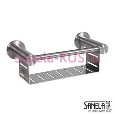 Нержавеющий настенный держатель SLZN 76 арт: 85760 Sanela Чехия (фото, схема)