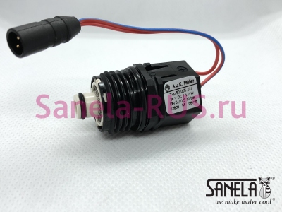 A.U.K MULLER Электромагнитный клапан 24В DN5 VE-50.005.101 Sanela Чехия (фото, схема)