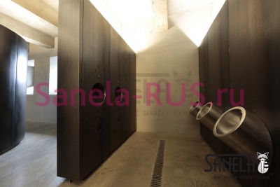 Нержавеющий автоматический писсуар SLPN 09CZ арт: 91095 Sanela Чехия (фото, схема)